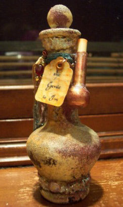 Ancient Genie Bottle By Lisa Dixon