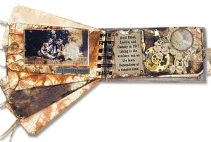 Distressed Tag Journal By Tim Holtz