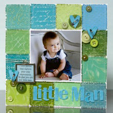 Little Man Scrapbook Page By Jennifer McGuire