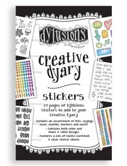 Dylusions Creative Dyary Stickers
