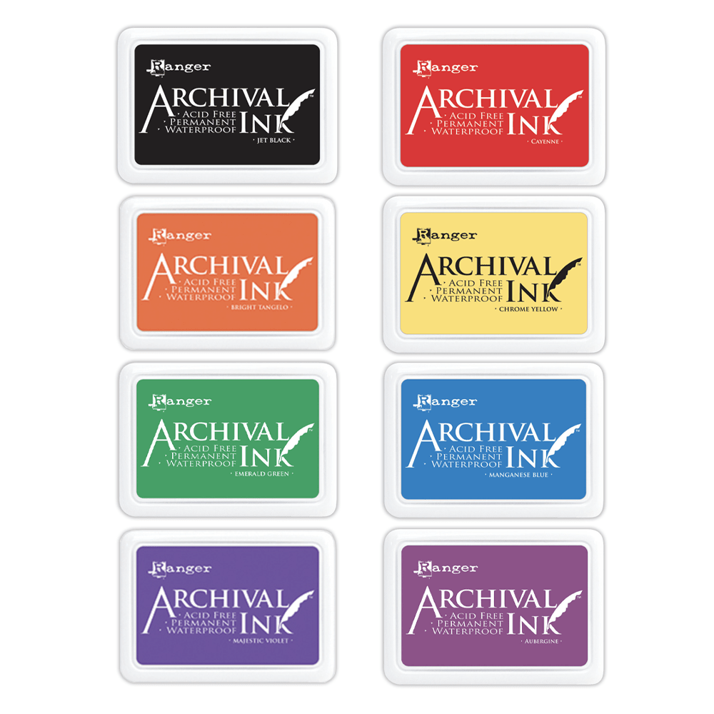 Archival Ink Pad Primary Bundles Archival Ink 