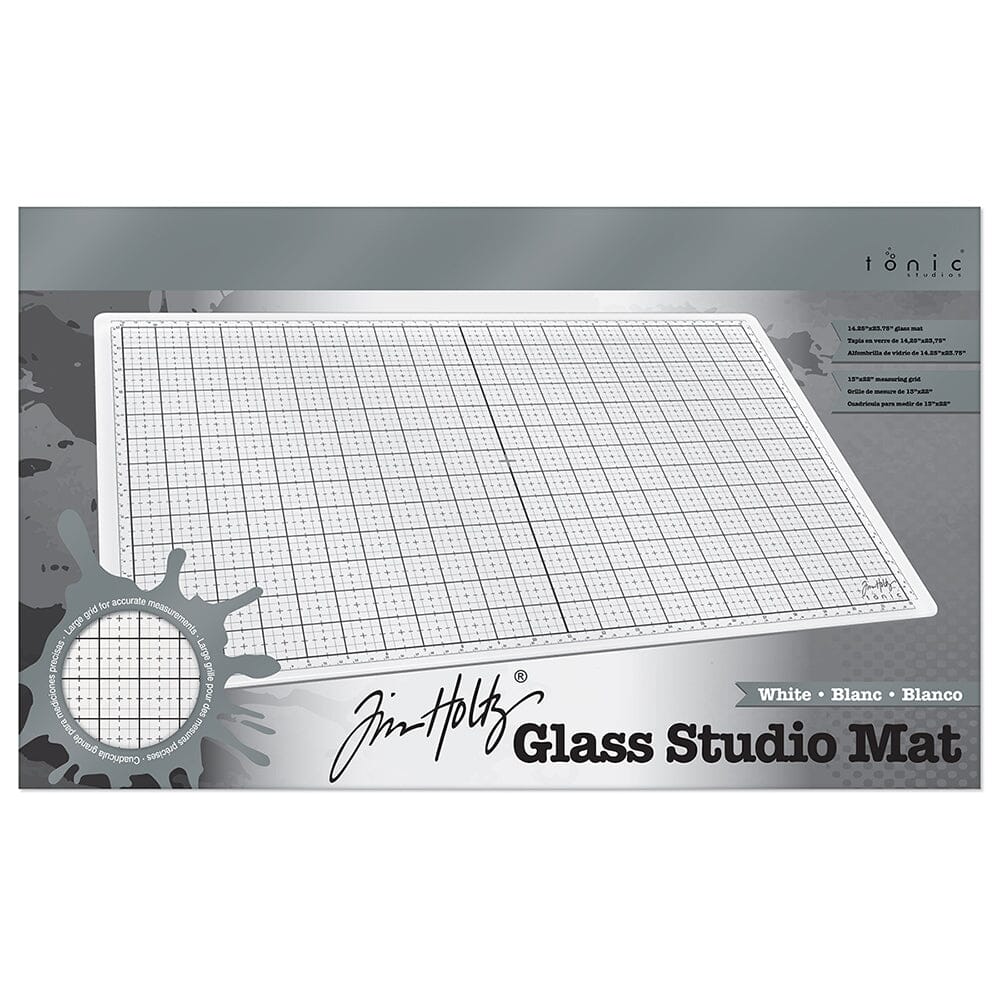 Tim Holtz Tonic Glass Media Mat White Tonic Studio Tim Holtz Other 