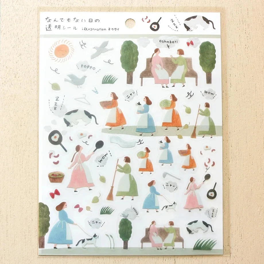 Cozyca Necktie Sticker Sheet - Ordinary Day Surfaces Cozyca 