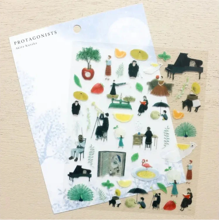 Cozyca Akira Kusaka Sticker Sheet - Protagonists 2 Surfaces Cozyca 