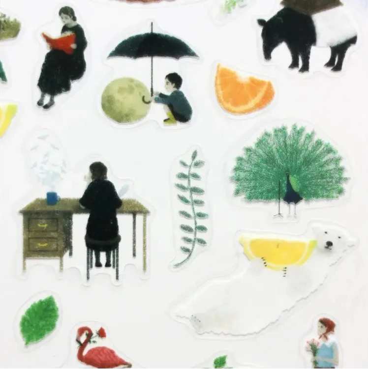 Cozyca Akira Kusaka Sticker Sheet - Protagonists 2 Surfaces Cozyca 
