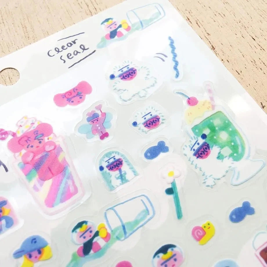 Cozyca Yuki Itoi Sticker Sheet - Juice Surfaces Cozyca 