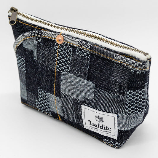 Luddite Denim Boat Pouch Small Tools & Accessories Luddite Patchwork 