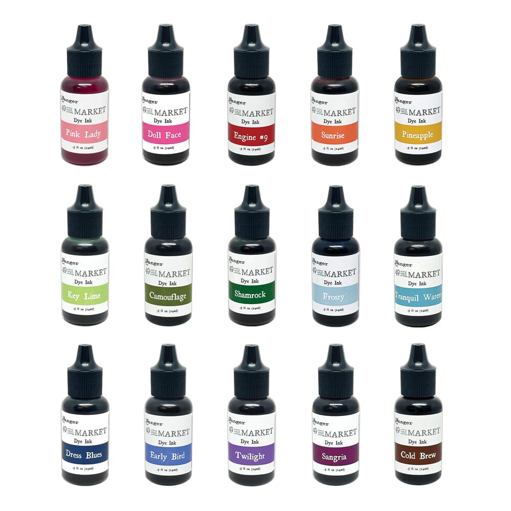 49 and Market Dye Ink Re-Inker Bundle Bundles 49 and Market 