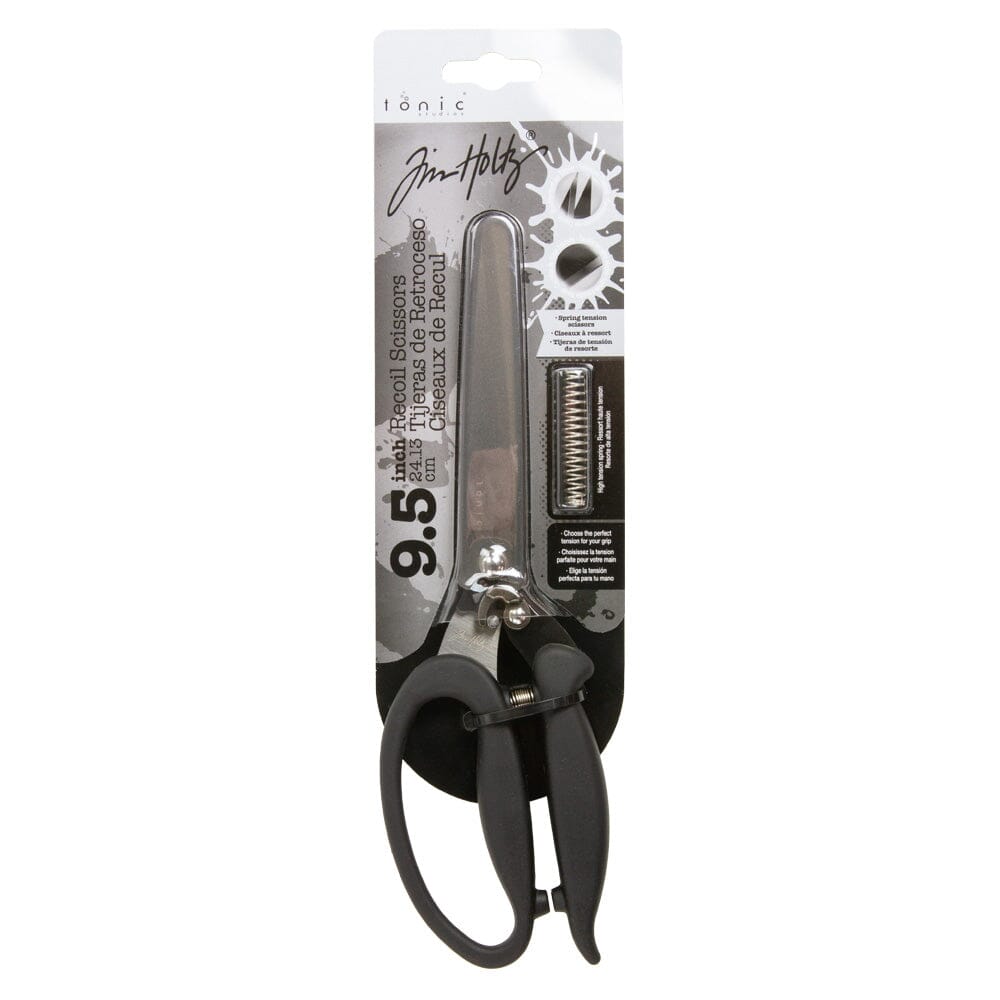 Tim Holtz Tonic Recoil Scissors 9.5inch Tools & Accessories Tim Holtz Other 