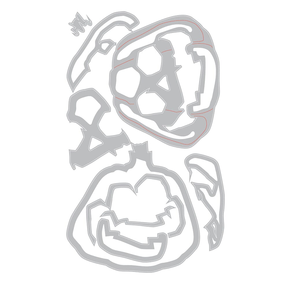 Tim Holtz Sizzix Thinlits Die Set Jack-o-Lantern 10pk Cutting Dies Tim Holtz Other 