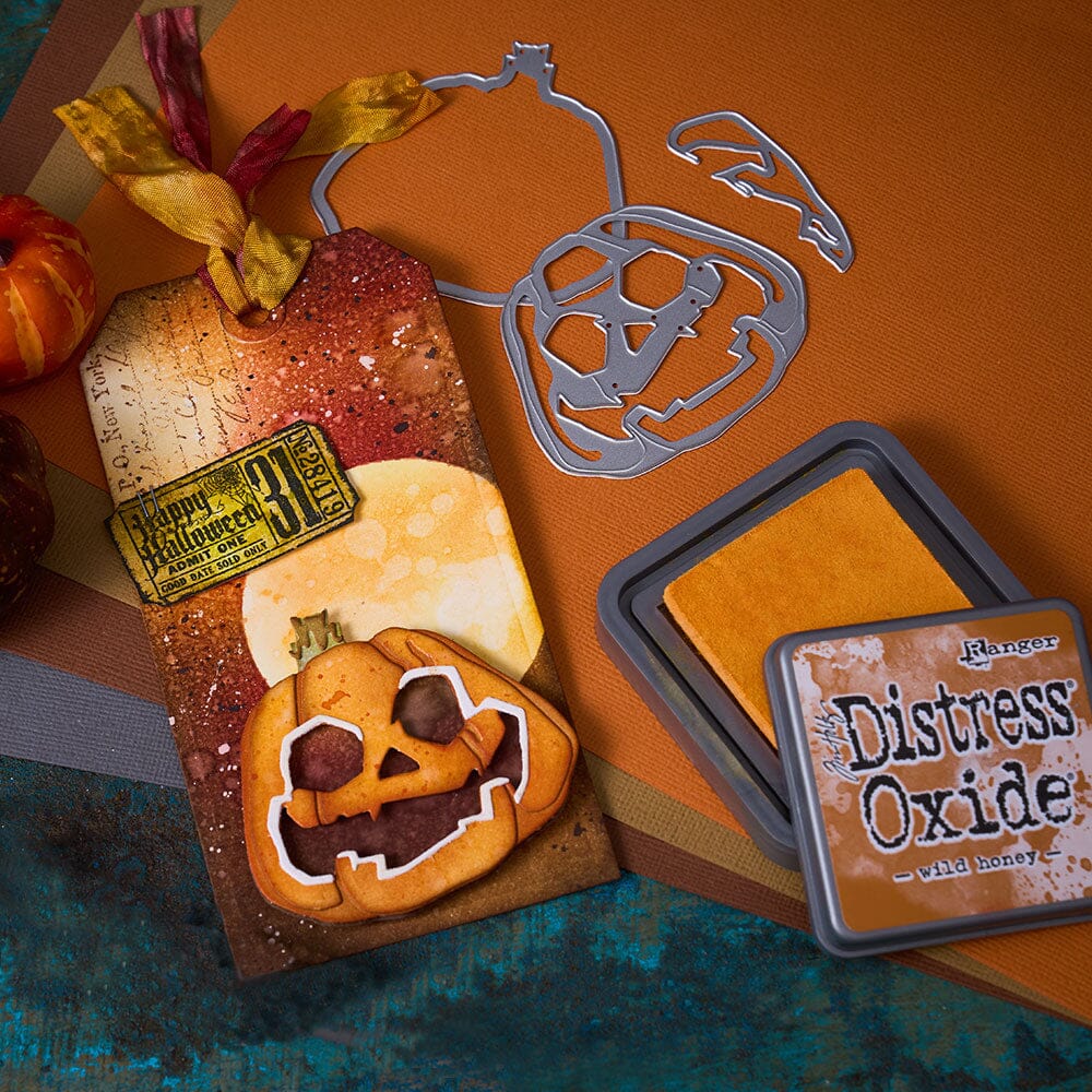 Tim Holtz Sizzix Thinlits Die Set Jack-o-Lantern 10pk Cutting Dies Tim Holtz Other 