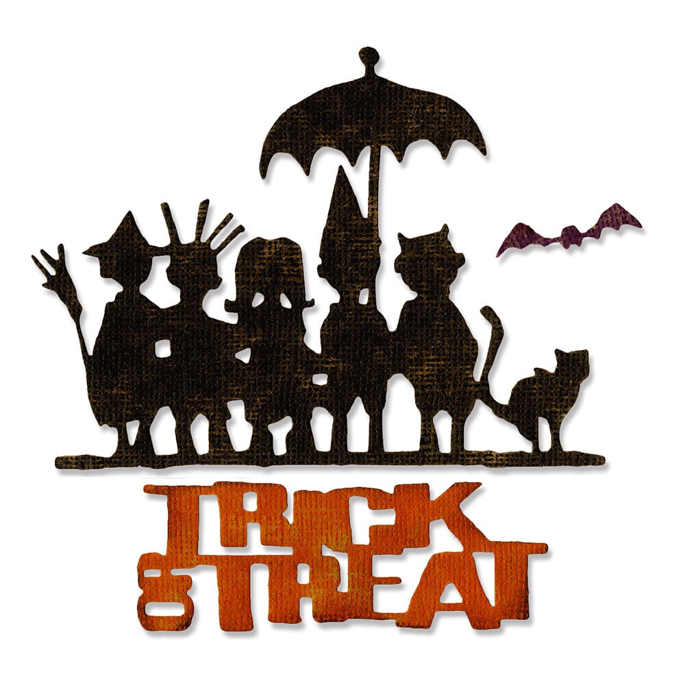 Tim Holtz Sizzix Thinlits Die Set Trick-or-Treat 3pk Cutting Dies Tim Holtz Other 