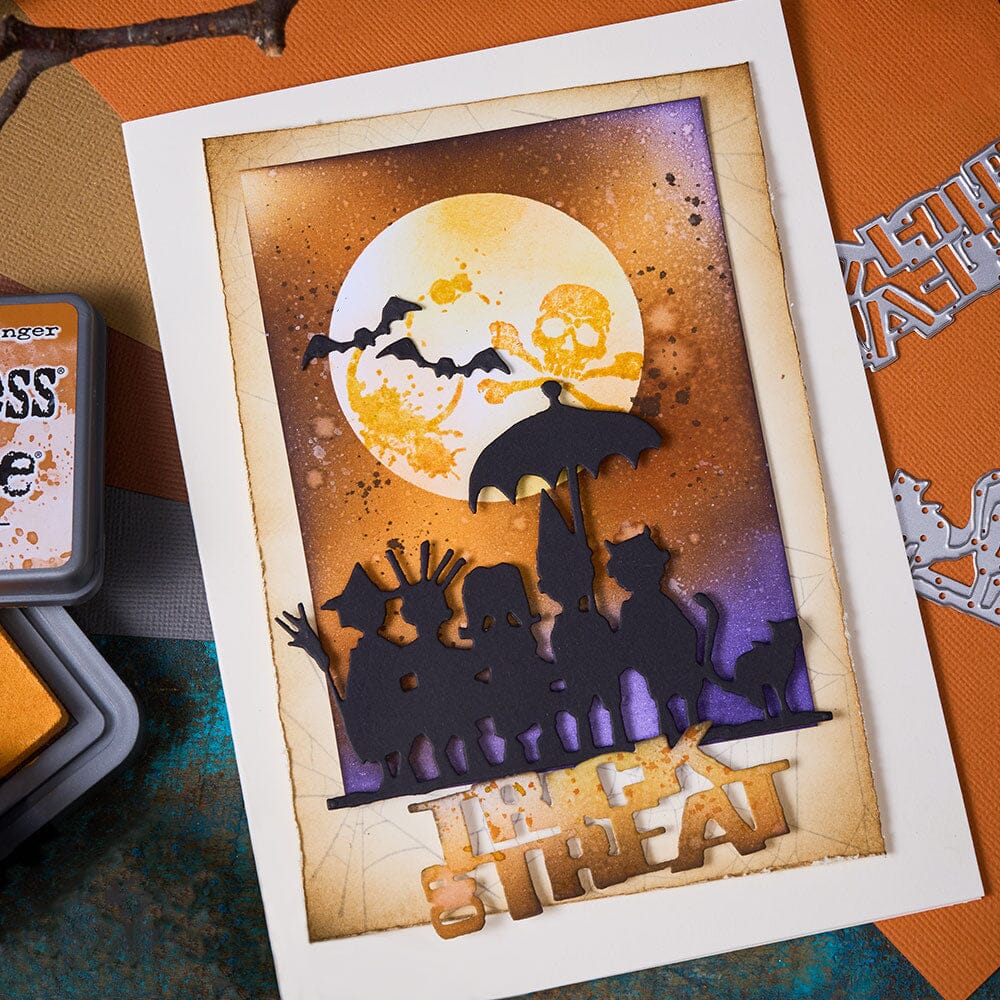 Tim Holtz Sizzix Thinlits Die Set Trick-or-Treat 3pk Cutting Dies Tim Holtz Other 