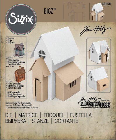 Alterations by Sizzix Bigz Die - Village Addition Sizzix Tim Holtz Other 