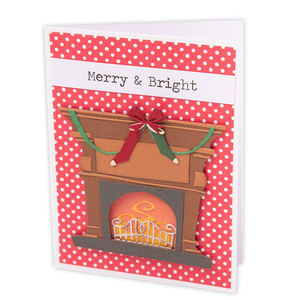 Tim Holtz Sizzix® Thinlits™ Die Set 10PK - Fireside Cutting Dies Tim Holtz Other 