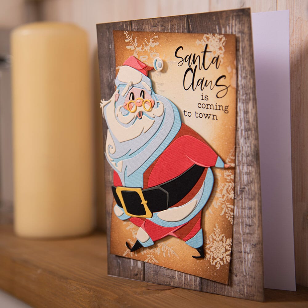 Tim Holtz Thinlits Die Set 11PK Jolly St. Nick Colorize Cutting Dies Tim Holtz Other 