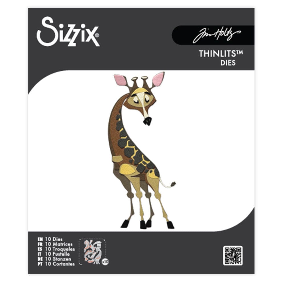 Tim Holtz Colorize Sizzix Thinlits Die Set Gertrude 10pk Cutting Dies Tim Holtz Other 