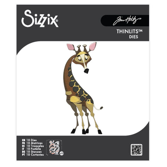 Tim Holtz Colorize Sizzix Thinlits Die Set Gertrude 10pk Cutting Dies Tim Holtz Other 