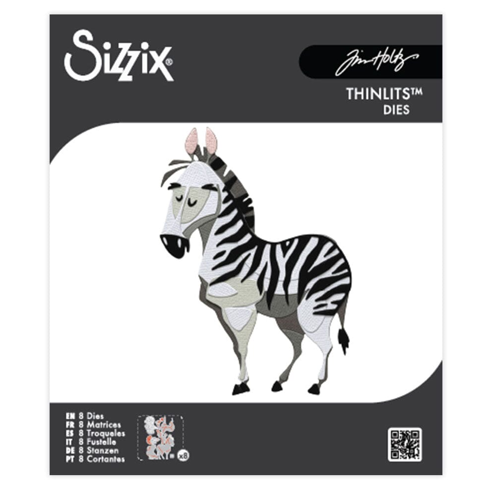 Tim Holtz Colorize Sizzix Thinlits Die Set Winifred 8pk Cutting Dies Tim Holtz Other 