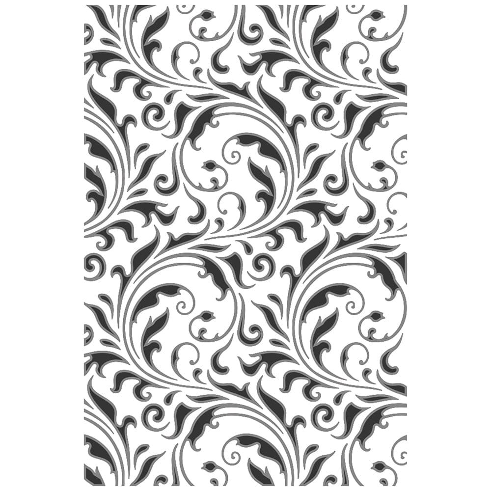 Tim Holtz Sizzix Flourish Embossing Folder Cutting Dies Tim Holtz Other 
