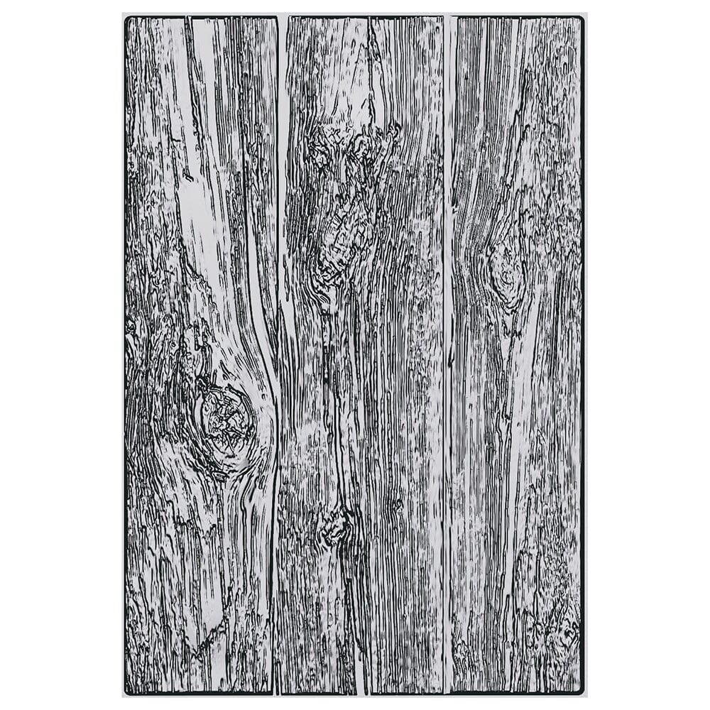 Tim Holtz Sizzix 3-D Texture Large Embossing Folder Lumber Cutting Dies Tim Holtz Other 