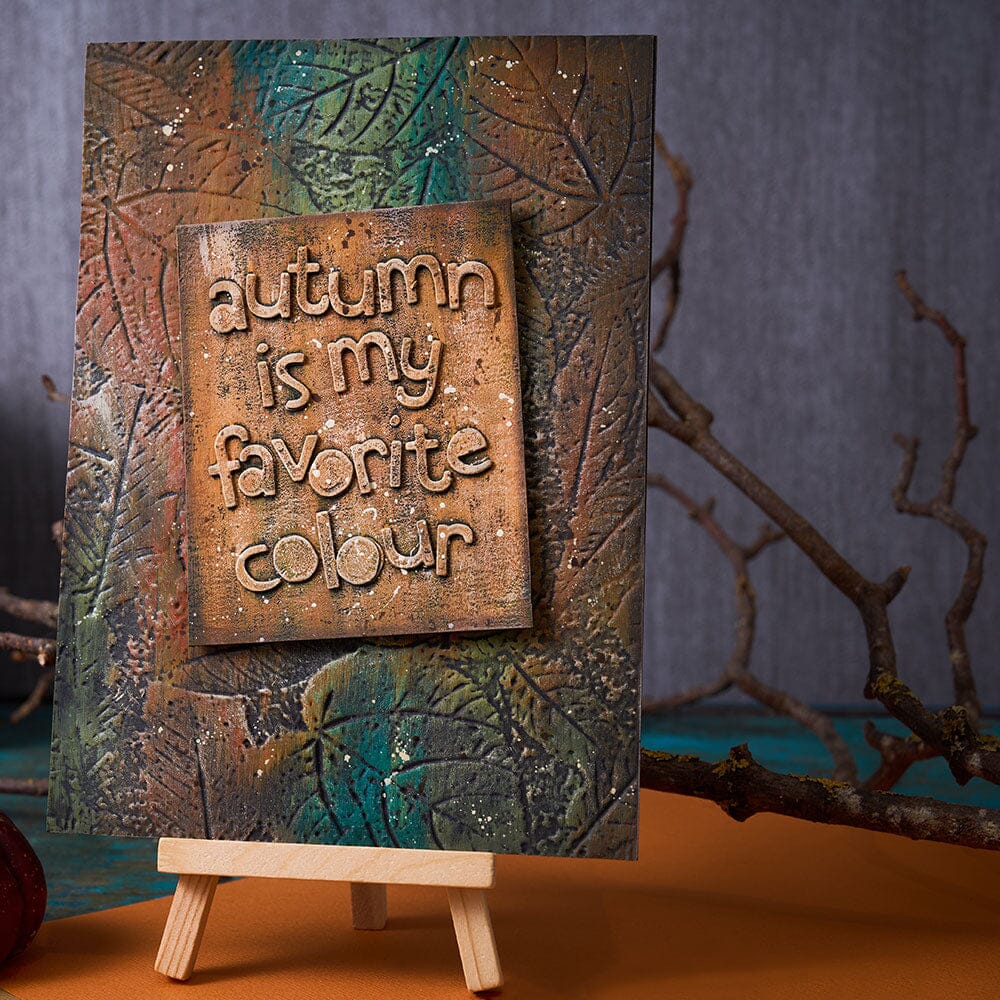 Tim Holtz Sizzix Embossing Folder Foilage Cutting Dies Tim Holtz Other 