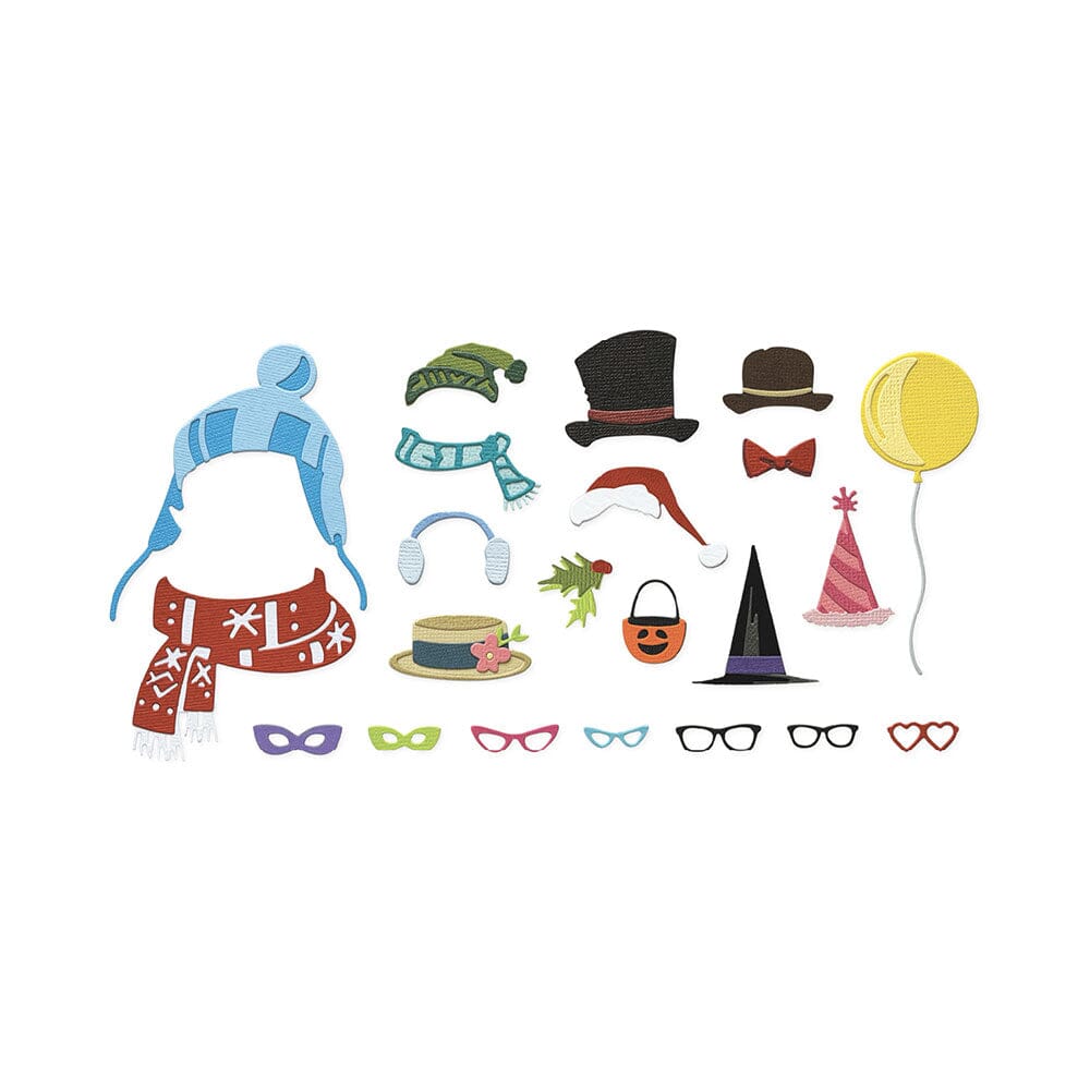 Tim Holtz Colorize Sizzix Thinlits Mini Die Set Accessories 25pk Cutting Dies Tim Holtz Other 