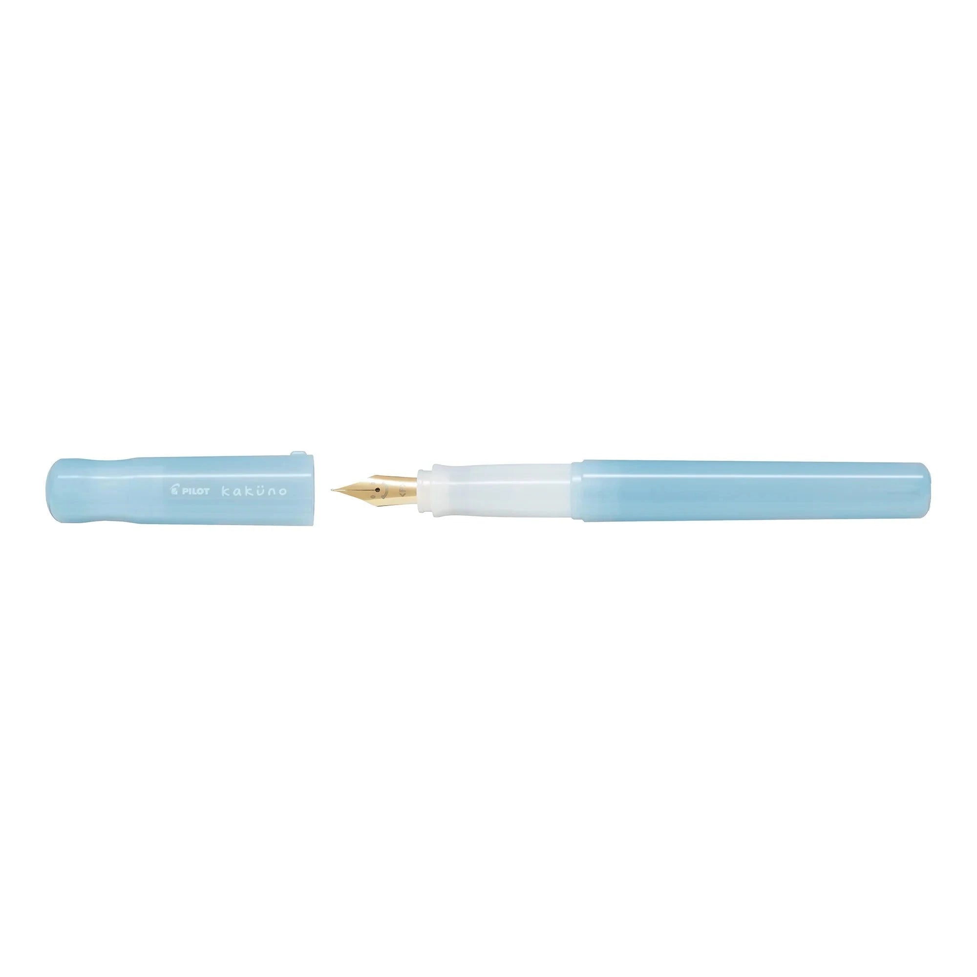 Pilot Kakuno Fountain Pen Madoromi Series Writing & Coloring Pilot Light Blue Fine 