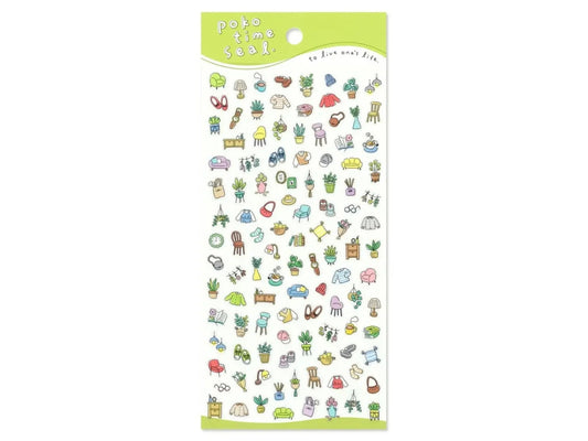 Mind Wave Poko Time Seal Sticker Sheet Surfaces Mind Wave Lifestyle 