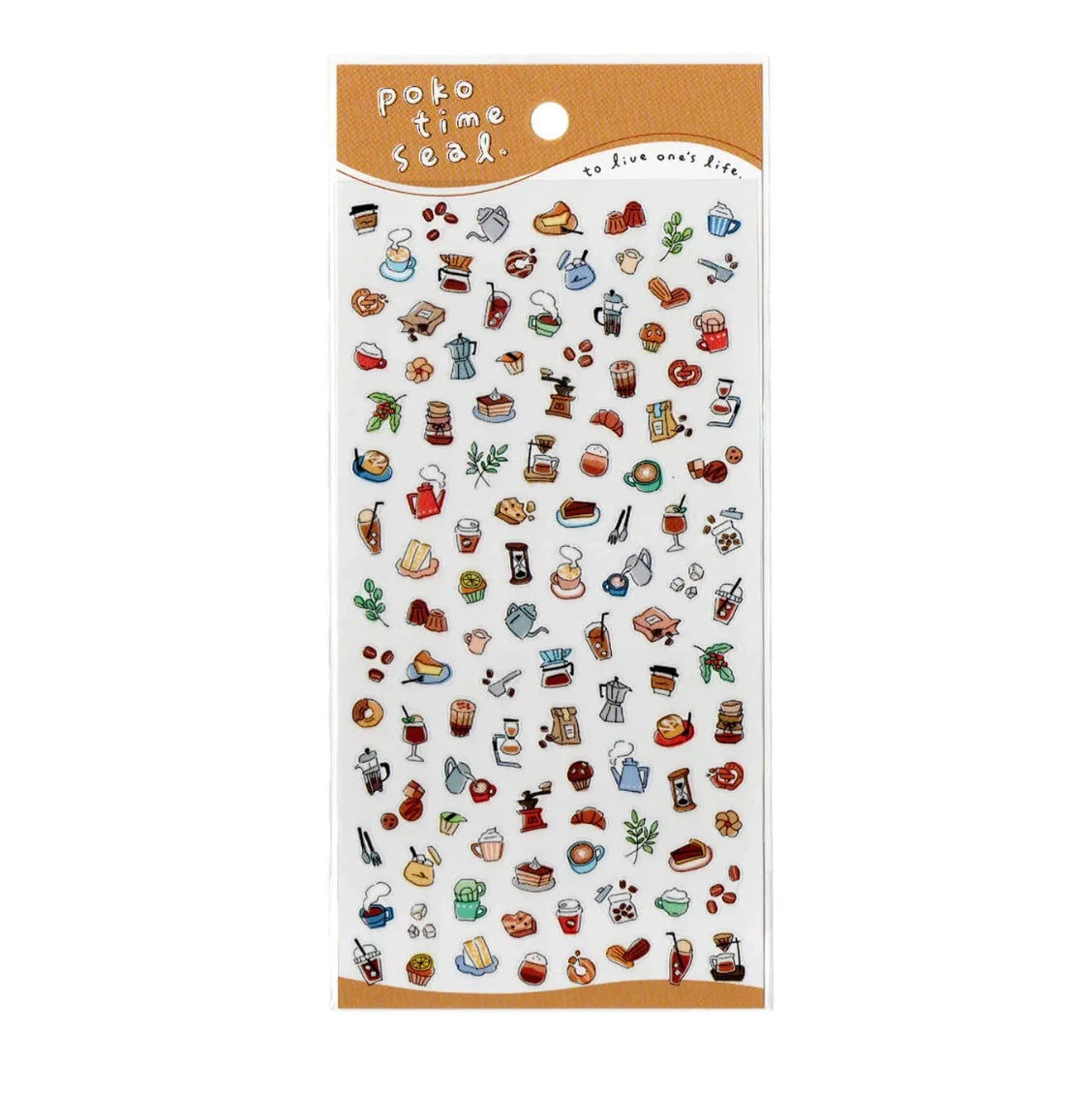 Mind Wave Poko Time Seal Sticker Sheet Surfaces Mind Wave Coffee 