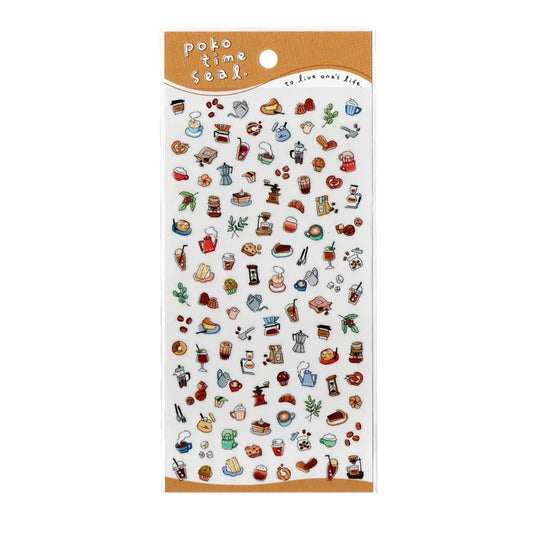 Mind Wave Poko Time Seal Sticker Sheet Surfaces Mind Wave Coffee 