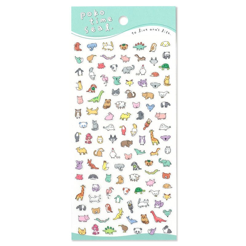 Mind Wave Poko Time Seal Sticker Sheet Surfaces Mind Wave Animals 