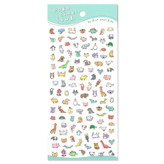 Mind Wave Poko Time Seal Sticker Sheet Surfaces Mind Wave Animals 