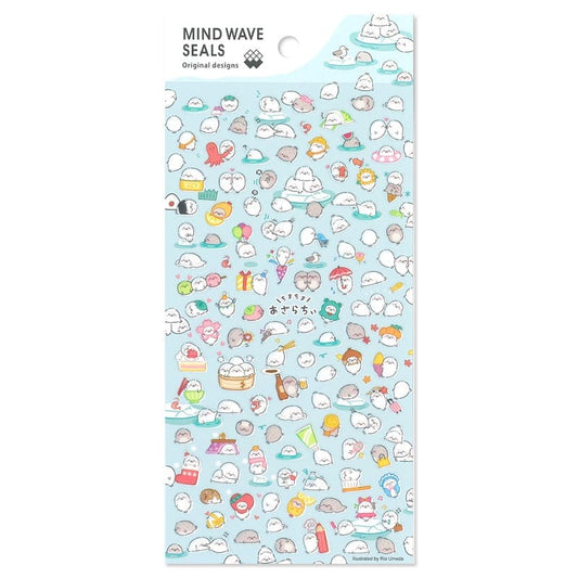 Mind Wave Original Designs Seal Sticker Sheet Surfaces Mind Wave Mini Seal 
