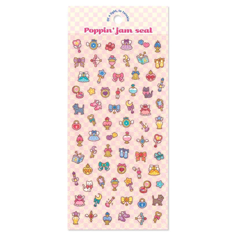Mind Wave Poppin Jam Seal Sticker Sheet Surfaces Mind Wave Magical 