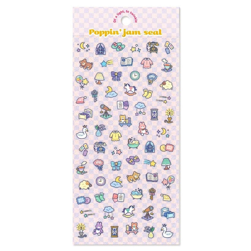 Mind Wave Poppin Jam Seal Sticker Sheet Surfaces Mind Wave Night 