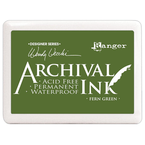 Wendy Vecchi Jumbo Archival Ink™ Pads Fern Green Ink Pad Wendy Vecchi 