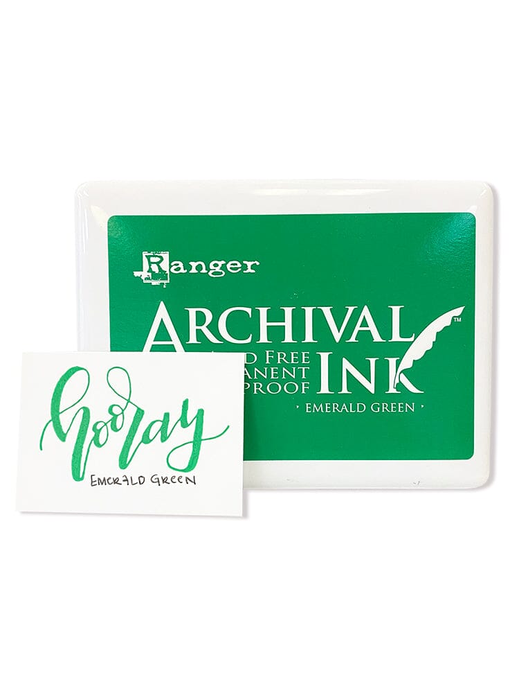 Jumbo Archival Inkpads by Ranger (4x6) - Large, Inkpad, Ink Pad, Pigment,  Stamping, Waterproof, Fade Resistant, Acid Free