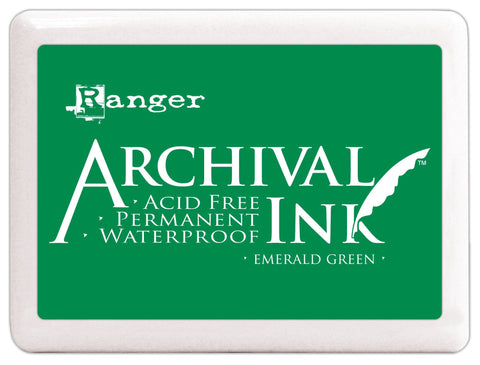Jumbo Archival Ink™ Pads Emerald Green Ink Pad Archival Ink 