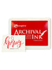 Jumbo Archival Ink™ Pads Vermillion Ink Pad Archival Ink 