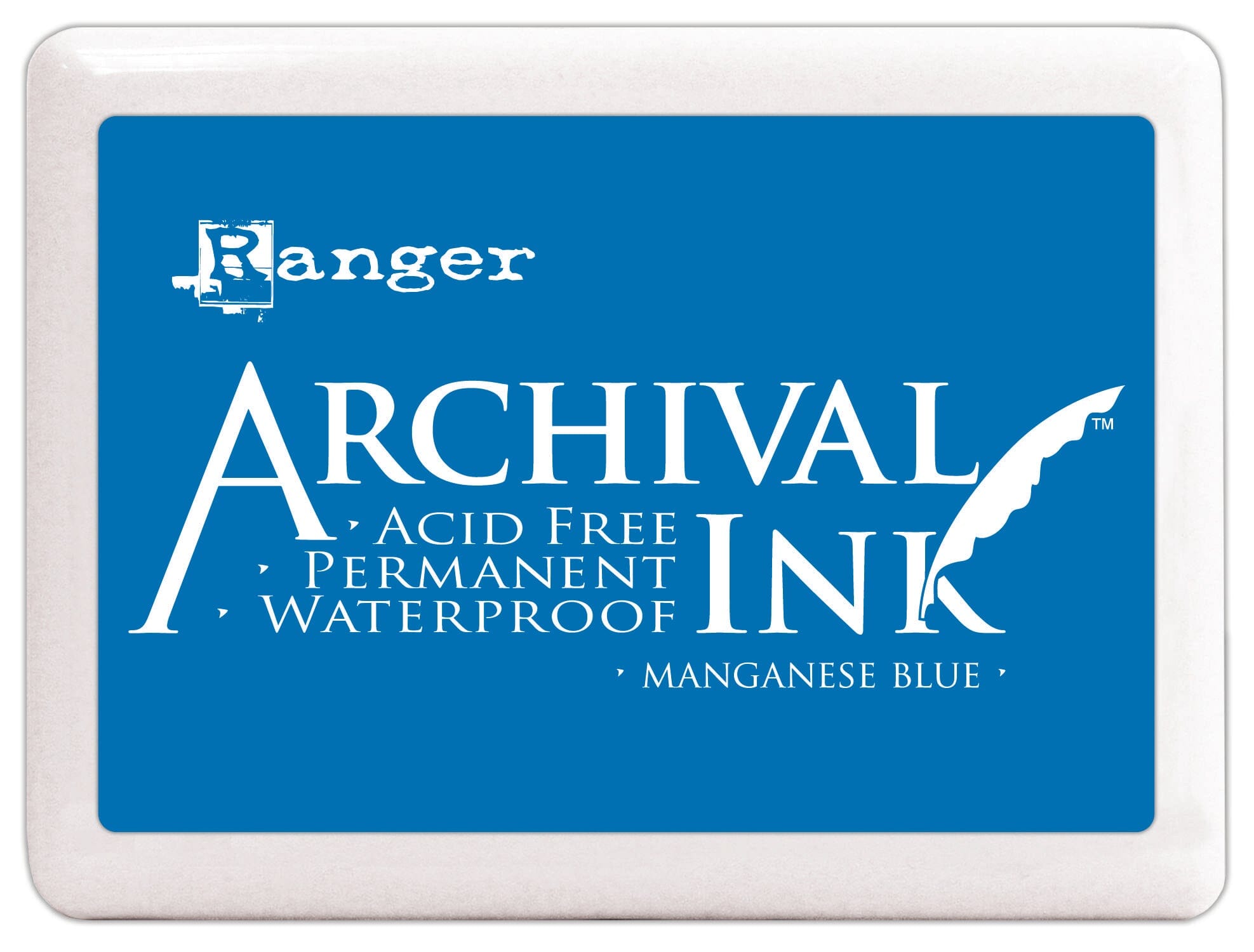 Jumbo Archival Ink™ Pads Manganese Blue Ink Pad Archival Ink 