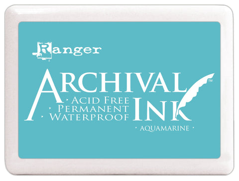 Jumbo Archival Ink™ Pads Aquamarine Ink Pad Archival Ink 