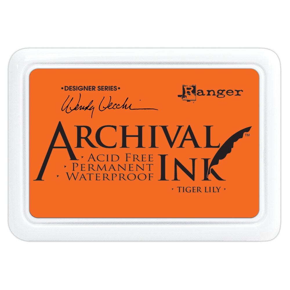 Wendy Vecchi Mini Archival Ink™ Pad Tiger Lily Ink Pad Wendy Vecchi 