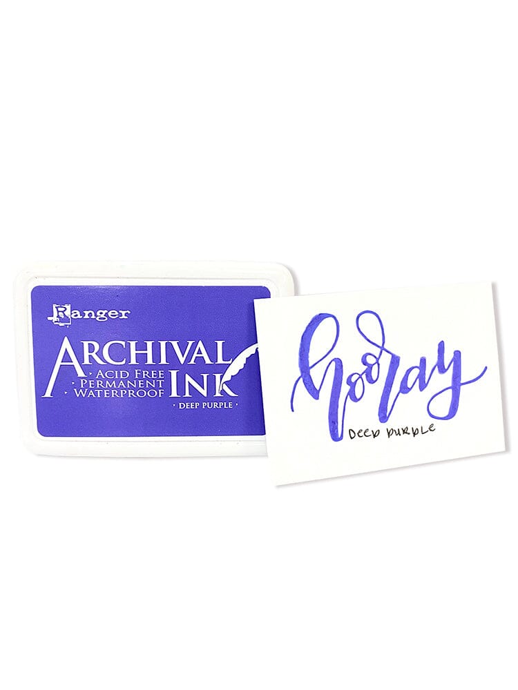 Archival Ink™ Pads Deep Purple Ink Pad Archival Ink 