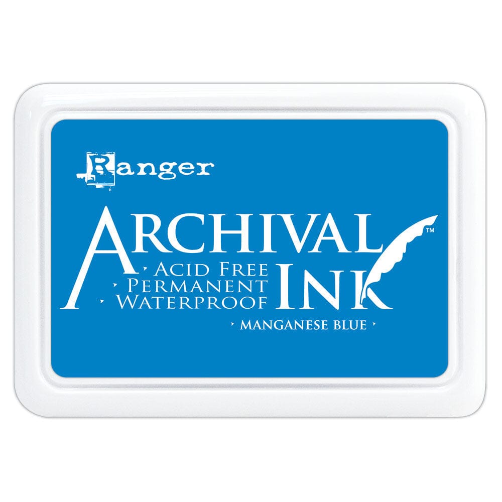 Stamp Ink Pad, Ranger Archival Dye Rubber Stamp Ink, Available in 30+ Colors