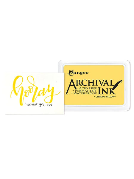 Archival Ink™ Pads Chrome Yellow Ink Pad Archival Ink 