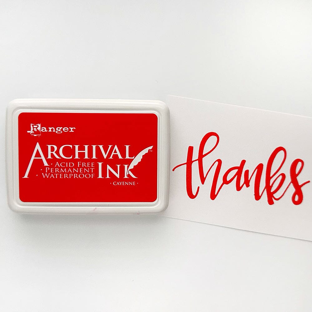 Archival Ink™ Pads Cayenne Ink Pad Archival Ink 