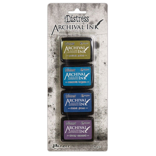 Tim Holtz Distress® Mini Archival Ink™ Kit #2 Kits Distress 