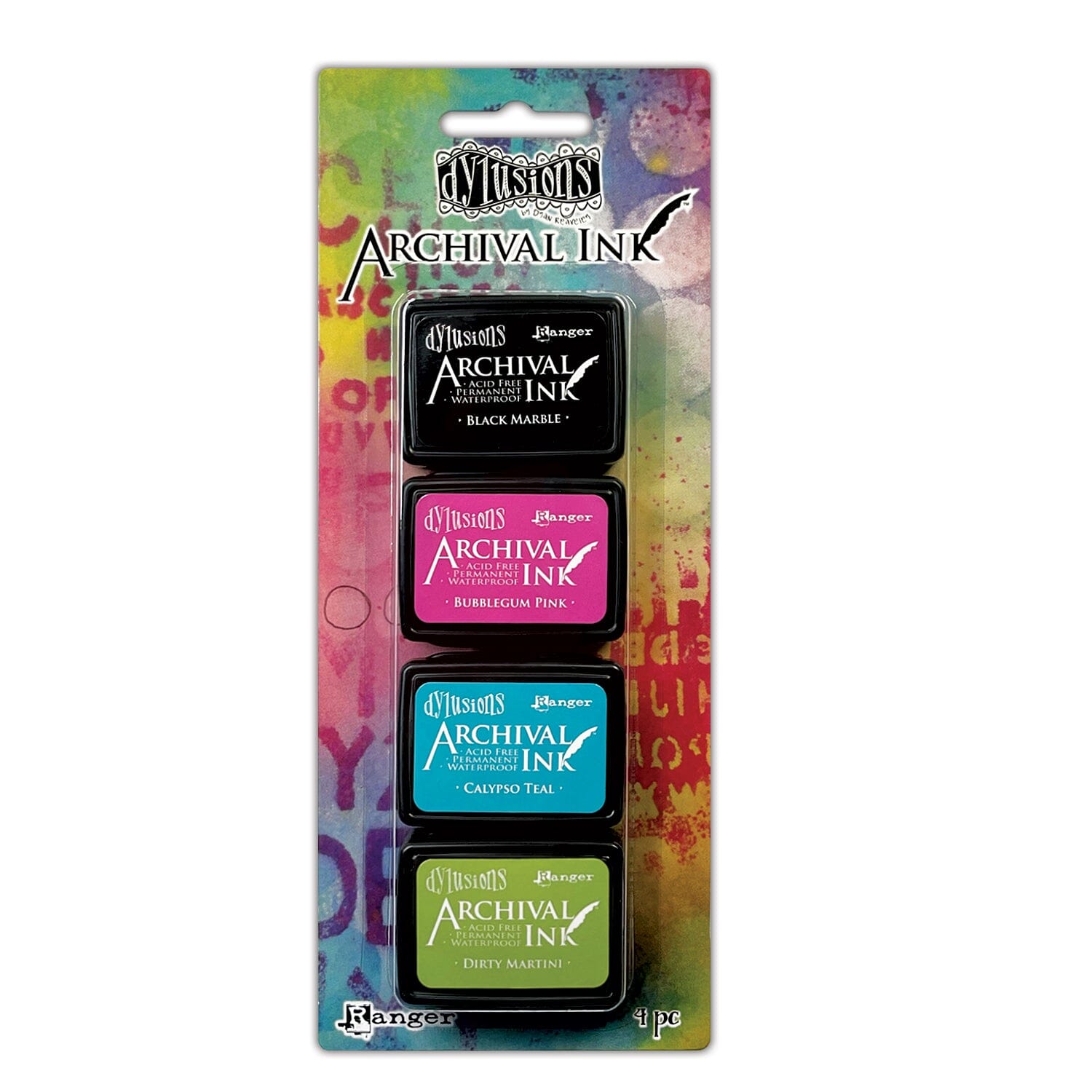 Dylusions Mini Archival Ink Kit #1 Ink Pad Dylusions 