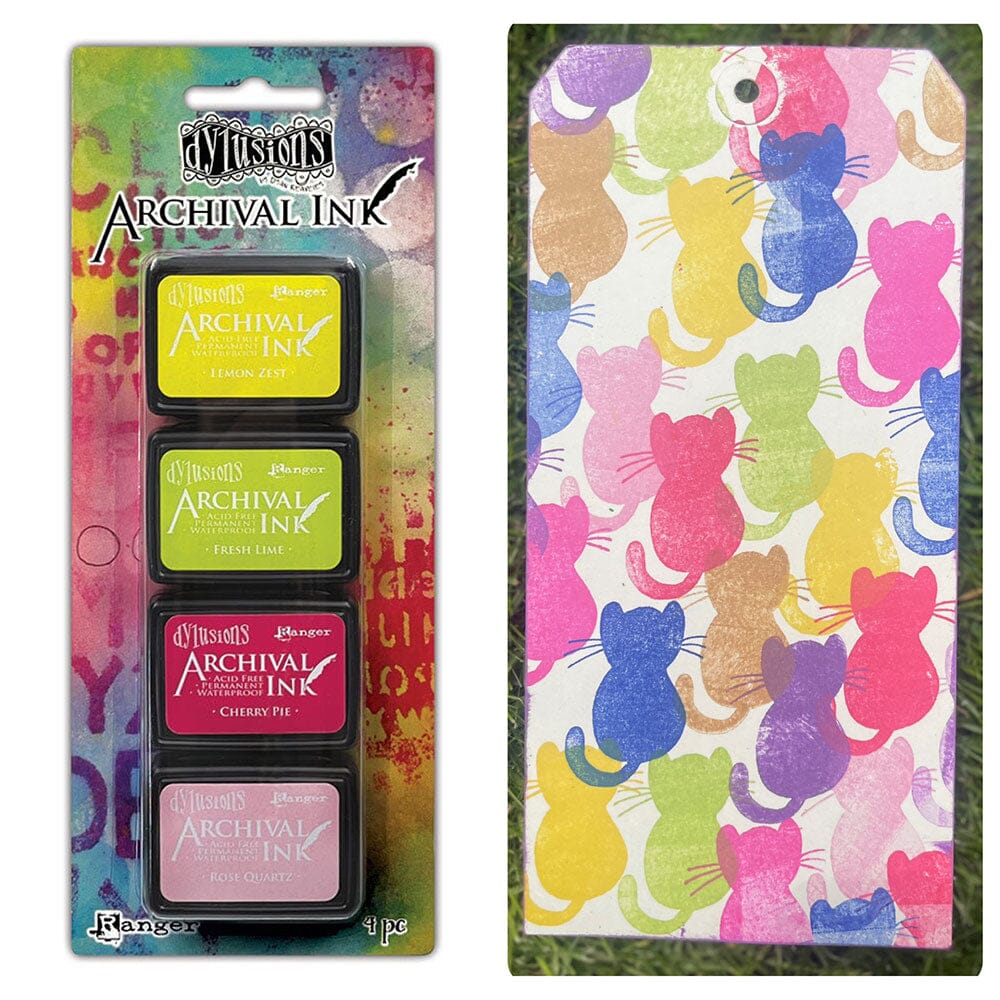 Dylusions Mini Archival Ink Kit #5 Ink Pad Dylusions 